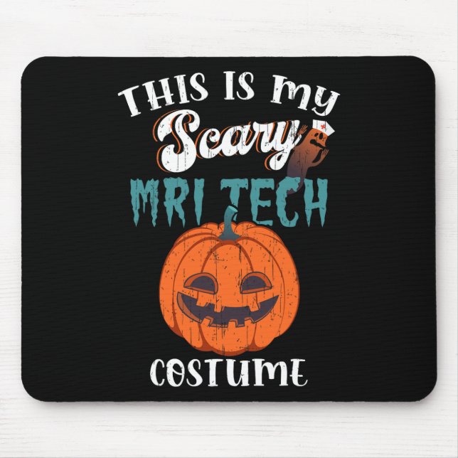 Das ist mein Beängstigendes MRI-Tech-Kostüm-Funny- Mousepad (Vorne)