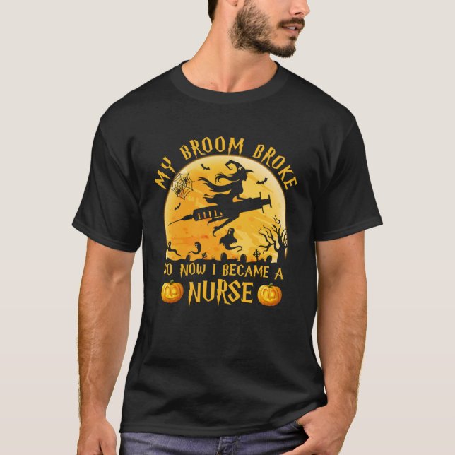 Das ist mein Beängstigendes Nurse Witcher Happy Ha T-Shirt (Vorderseite)