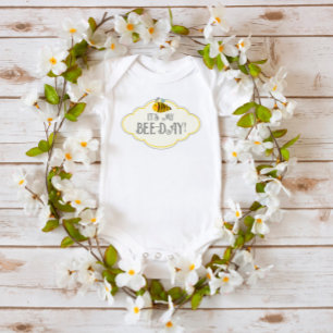 Das ist mein Bee-Day Little Honey Bee Baby Bodysui Strampler