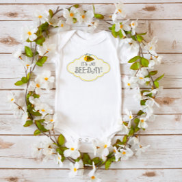 Das ist mein Bee-Day Little Honey Bee Baby Bodysui Strampler