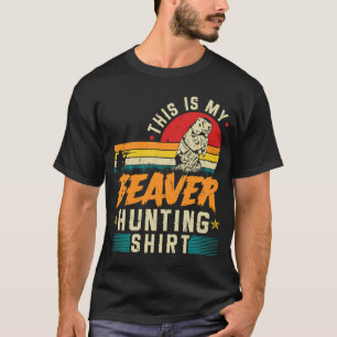 Das ist mein Biberjagdjäger Retro-Biberjäger T-Shirt