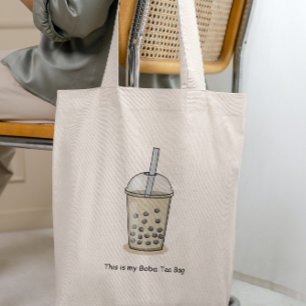 Das ist mein Boba Tee und Milchbeutel Tragetasche
