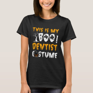 Das ist mein Boo-Zahnarzt-Kostüm Boo-Geist Hallowe T-Shirt