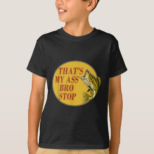 Das ist mein Bro stoppt das Funny Fishing T-Shirt