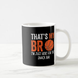 Das ist mein Bruder, ich bin nur hier für den Snac Kaffeetasse