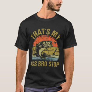 Das ist mein Bruder Stop - Lustiges Vintage-Angeln T-Shirt