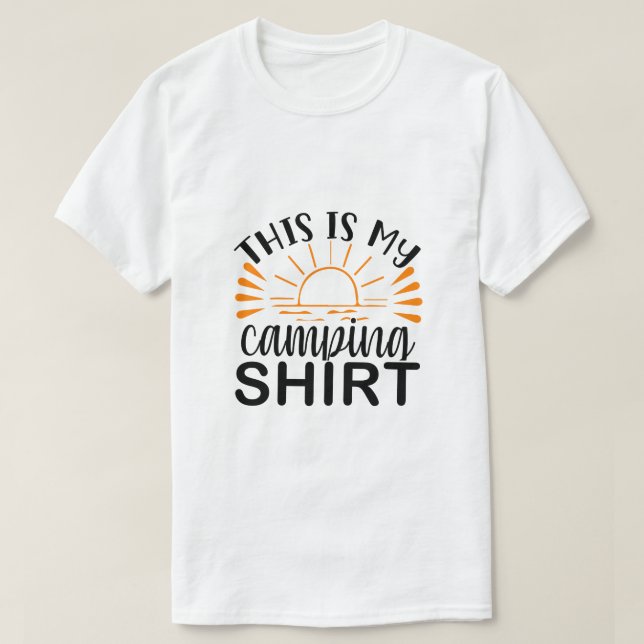 Das ist mein Camping Shirt (Design vorne)
