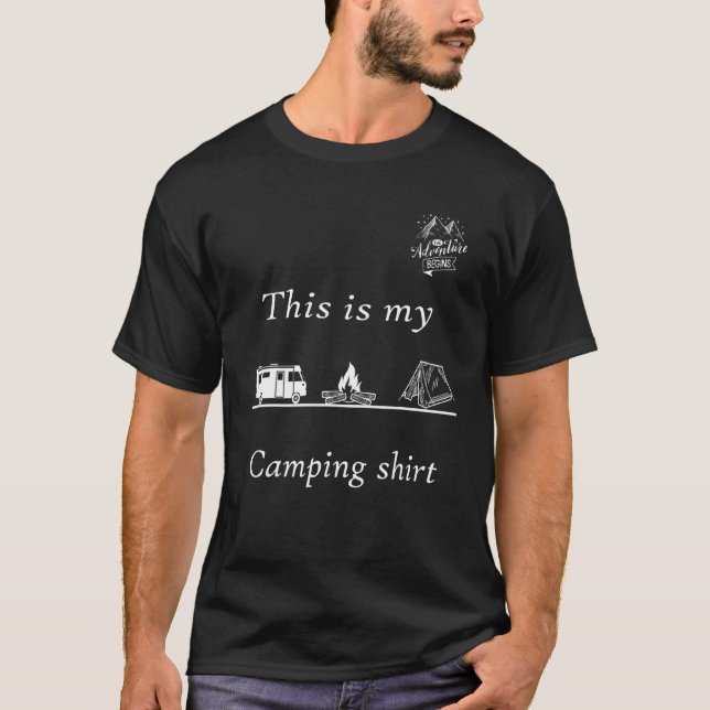 Das ist mein Camping T-Shirt (Vorderseite)
