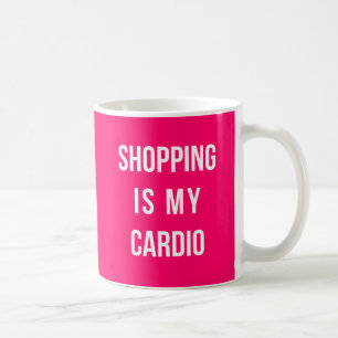 Das ist mein Cardio auf Hot Pink. Tasse