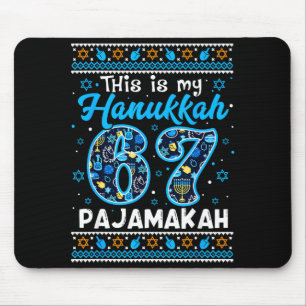 Das ist mein Chanukka 67 Pajamakah für jüdische Ch Mousepad