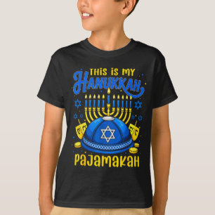 Das ist mein Chanukka-Pajamakah für jüdische Weihn T-Shirt