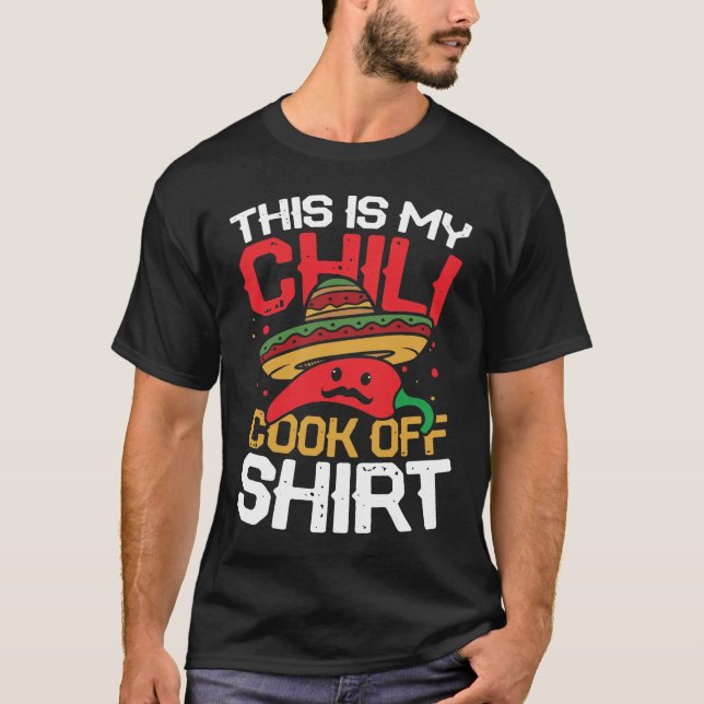 Das ist mein Chili Cook Off Shirt (Vorderseite)