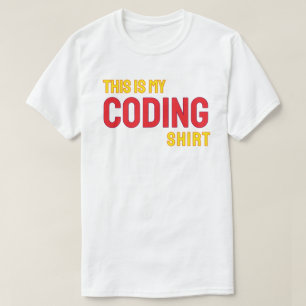 Das ist mein Coding-Shirt T-Shirt