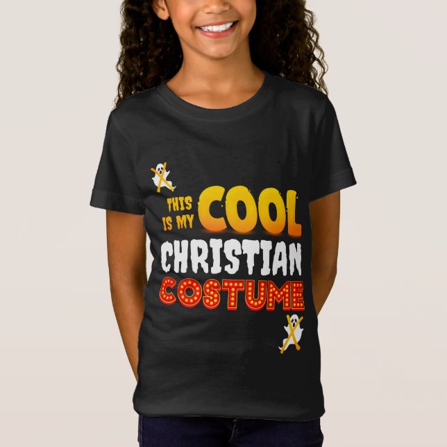 Das ist mein COOLES CHRISTLICHES KIND Halloween T-Shirt (Vorderseite)