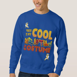 Das ist mein COOLLES CHRISTLICHES KOSTÜM Halloween Sweatshirt