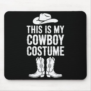 Das ist mein Cowboy Kostüm Shirt Western Erwachsen Mousepad