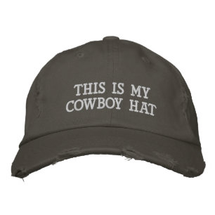 Das ist mein Cowboyhut lustig Bestickte Baseballkappe