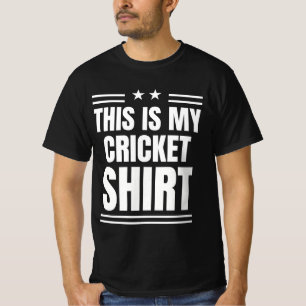 Das ist mein Cricket-Shirt T-Shirt