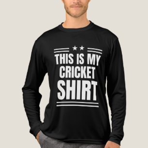 Das ist mein Cricket-Shirt Tri-Blend Shirt