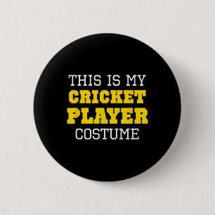 Das ist mein Cricket-Spieler-Kostüm Halloween Lazy Button