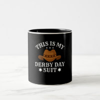 Das ist mein Derby Day Anzug Funny Horning Derby