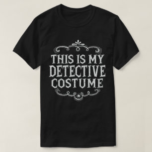 Das ist mein Detektiv-Kostüm Lustiges Faules Hallo T-Shirt