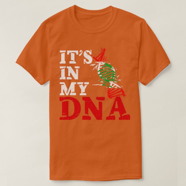 Das ist mein DNA-Libanon T-Shirt (Design vorne)