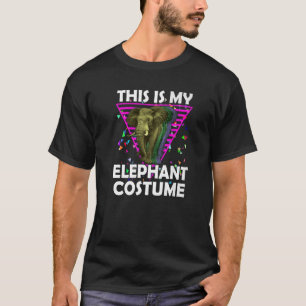 DAS IST MEIN ELEPHANTES KOSTUMENHalloween-Lazy-Kos T-Shirt
