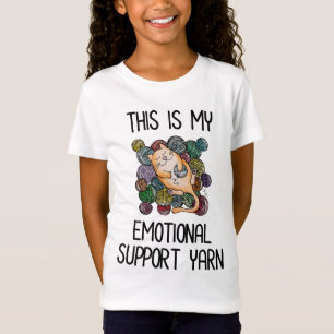 Das ist mein emotionales Unterstützungsgarn T-Shirt