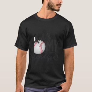 Das ist mein Enkel da draußen Baseball T-Shirt