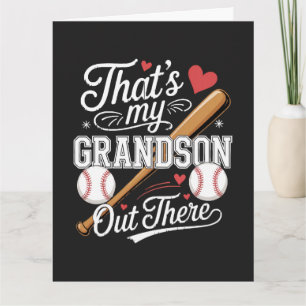 Das ist mein Enkel dort Baseball Karte