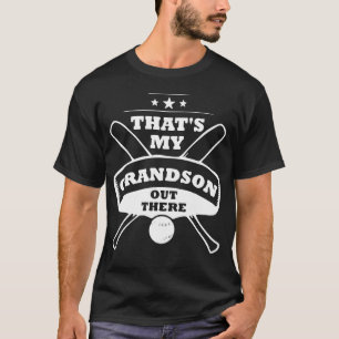 Das ist mein Enkel dort Baseball Sport Geschenk f T-Shirt