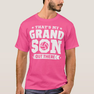 Das ist mein Enkel dort draußen Volleyball Grandpa T-Shirt