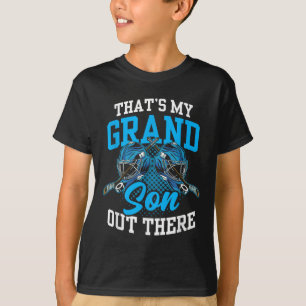 Das ist mein Enkel dort Eishockey Athlet Sp T-Shirt