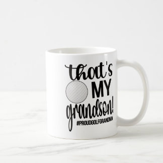 Das ist mein Enkel Golf Oma Golferin Großmutter Kaffeetasse