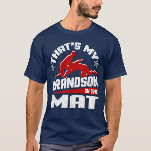 Das ist mein Enkel Onhe Mat Wrestling Oma Groß T-Shirt