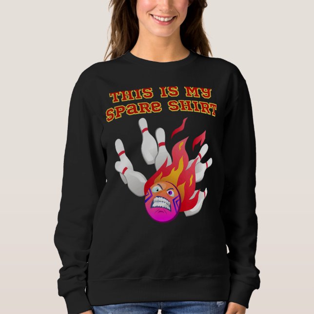 Das ist mein Ersatzbowling Sweatshirt (Vorderseite)