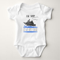 Das ist mein erster Cruise Baby Säugling