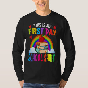 Das ist mein erster Schultag zurück zur Schule T-Shirt