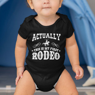 Das ist mein erstes Rodeo Baby Strampler
