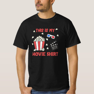 Das ist mein Film Shirt Kino Popcorn beobachten