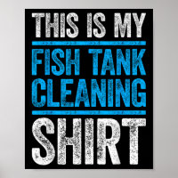 Das ist mein Fischpanzer-Reinigungsshirt Aquarium-