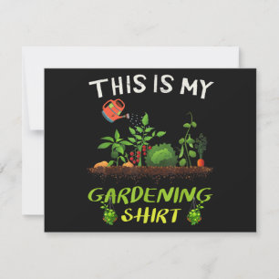Das ist mein Gartenshirt Lustige Gärtner Geschenke Save The Date