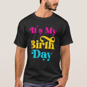 Das ist mein Geburtstagskind Teen Women Birthday R T-Shirt