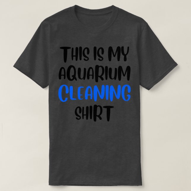 Das ist mein Geschenk über das Aquarium, um den Fi T-Shirt (Design vorne)