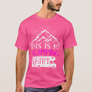 Das ist mein Glamping Shirt Klasse C Rv Funny Wome