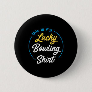 Das ist mein Glück Bowling Shirt Bowling Funny Bow Button