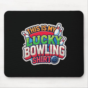 Das ist mein glücklicher Bowling-Entwurf für Männe Mousepad