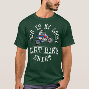 Das ist mein glücklicher Dirt Bike Funny Sprichwor T-Shirt
