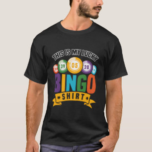 Das ist mein glückliches Bingo-Shirt T-Shirt
